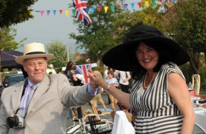 Helena at Bouverie Avenue Street Party