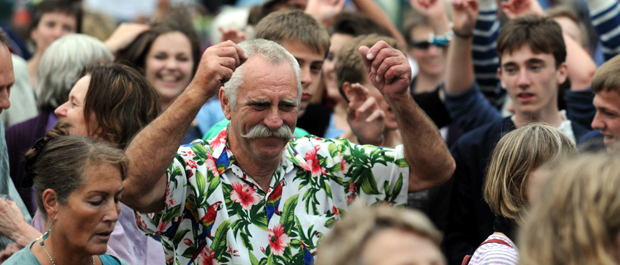 Salisbury Festival Party in the Close