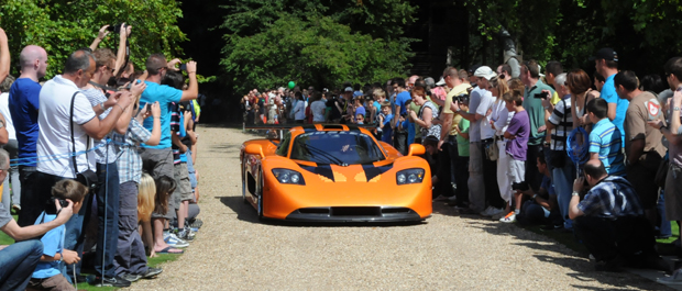 Wilton House supercar parade