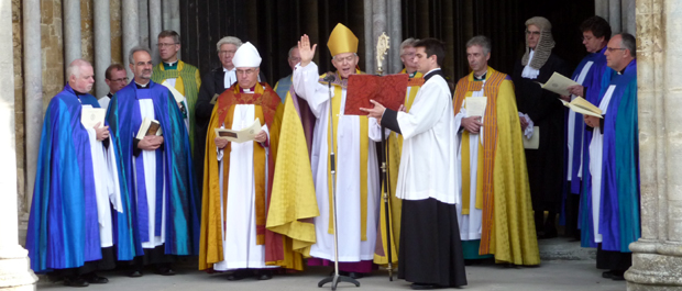 Enthronement Enthronement of Bishop Hotham, Salisbury