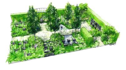 Hope on the Horizon garden