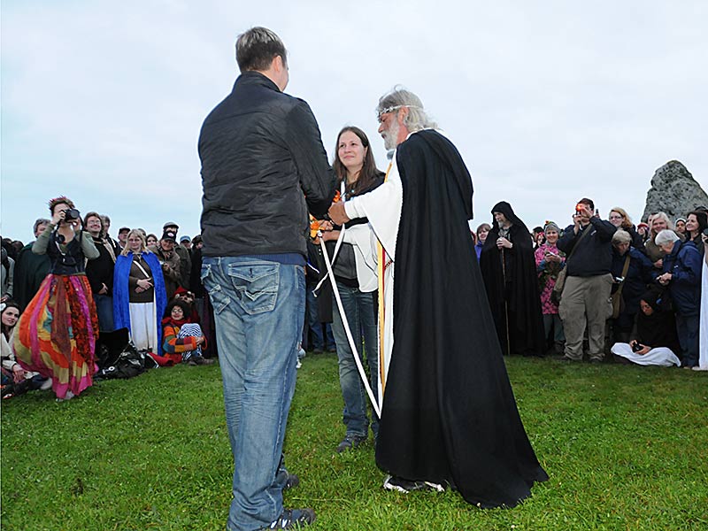Handfasting ceremony