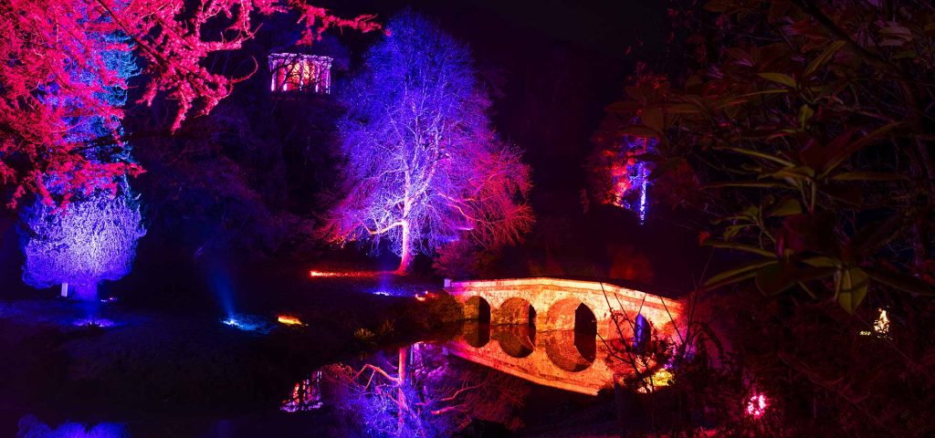 Stourhead Christmas illuminated trail