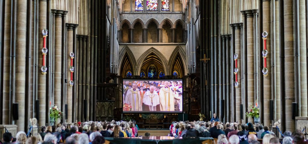 Salisbury Cathedral - The Coronation of King Charles III